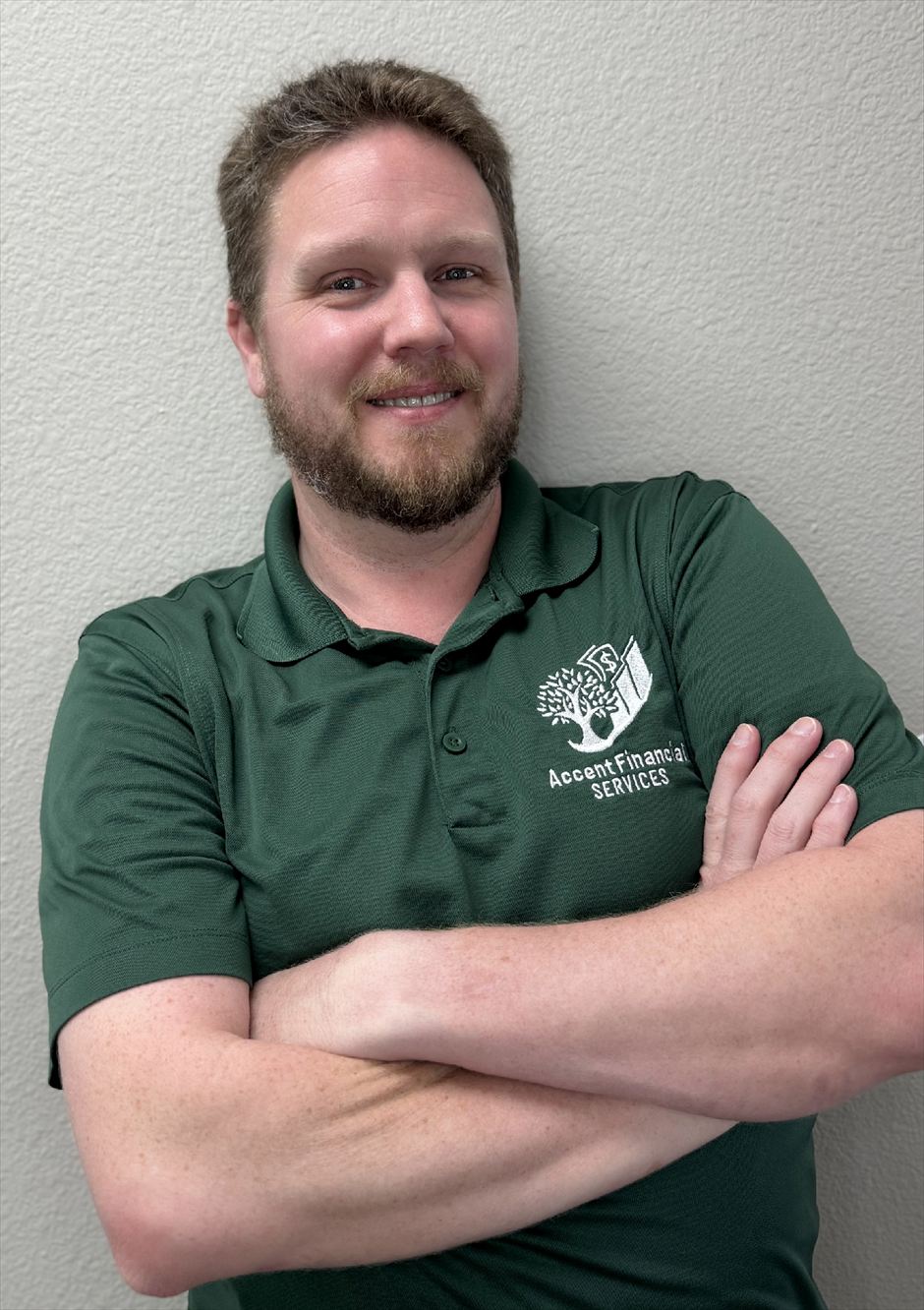 Ryan Otto at the Accent Financial Services office in Allen, Texas